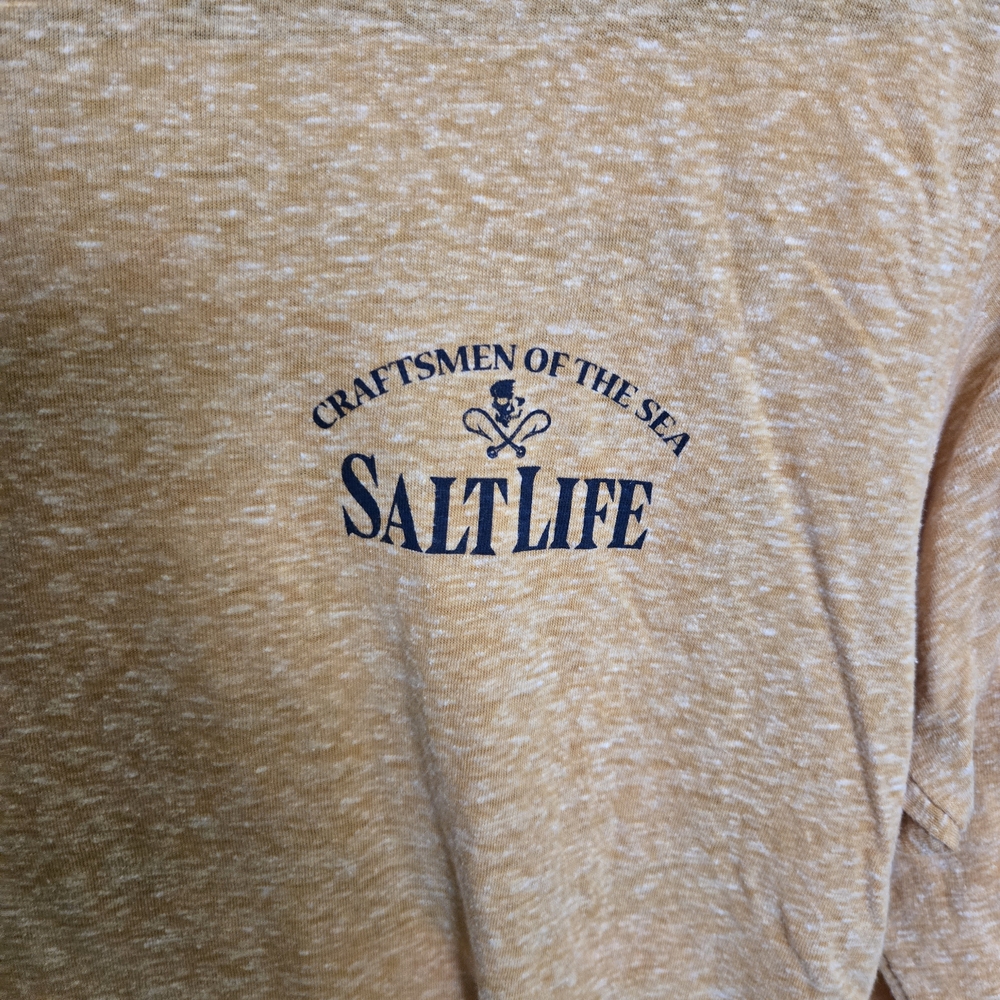 Salt Life Men's Coral Long Sleeve Shirt - Picture 4 of 4
